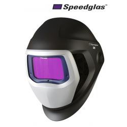Speedglas 9100V.  Automatischer Schweißhelm mit Seitenfenster  Schutzstufe Dunkelzustand: 5,8,9-13  Sichtfeld: 93 mm x 45 mm 