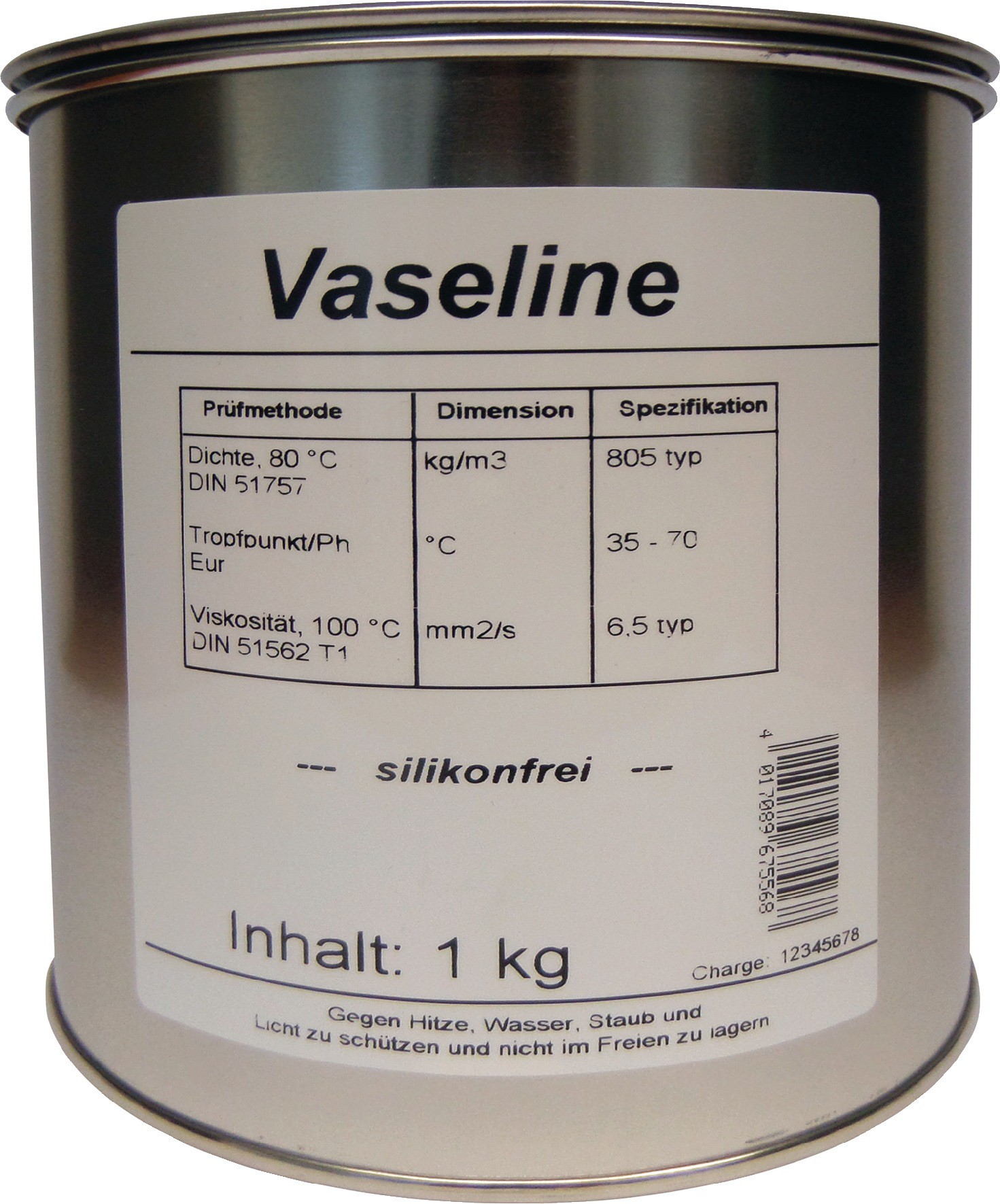 1 kg weiß Vaseline