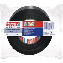 Gewebeband tesaband® Stand.4688 schwarz L.50m B.50mm Rl.TESA