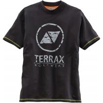 Herren T-Shirt Terrax Workwear Gr.M schwarz/limette 100 %CO