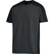 T-Shirt MARC Gr.L anthrazit/schwarz 100%Ringspinn-Baumwolle FHB