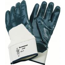 Handschuhe Neckar Gr.9 blau Nitrilteilbeschichtung EN 388 Kat.II PROMAT