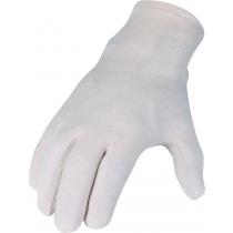 Handschuhe Gr.8 naturweiß Baumwoll-Trikot Kat.I AT