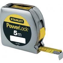 Taschenrollbandmaß PowerLock® L.5m B.19mm mm/cm EGII Ku.Sichtfenster SB STANLEY
