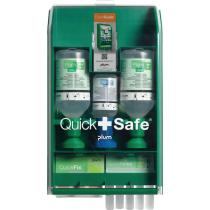 QuickSafe Box Basic befüllt PLUM