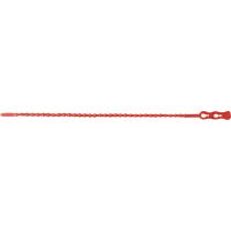 Kabelbinder Click Tie® L.240mm B.3,8mm PA rot,RAL 3000 100St./Btl.SAPI SELCO
