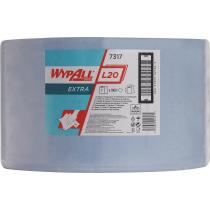 Wischtuch WYPALL L20 EXTRA+ L380xB235ca.mm blau 2-lagig