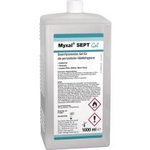 Handdesinfektionsgel MYXAL® SEPT GEL 1l parfüm-/farbstofffrei 1000ml Hartflasche