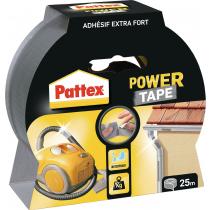 Gewebeband Power-Tape silber-grau L.25m B.50mm Rl.PATTEX