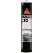 Konstruktionsklebstoff Sikaflex®-252 schwarz 300 ml Kartusche SIKA