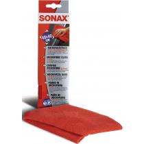 Microfasertuch rot L400xB400mm 89%Polyester,11%PA SONAX