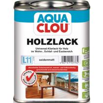 Holzlack L11 farblos seidenmatt 750 ml Dose CLOU