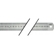 Stahlmaßstab L.300mm STA biegsam Teilung A =mm/mm H.PREISSER