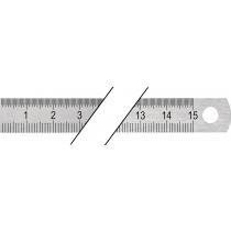 Stahlmaßstab L.150mm STA biegsam Teilung B =mm/1/2mm PROMAT