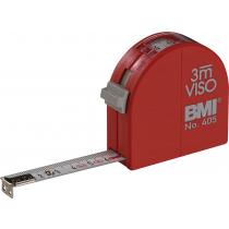 Taschenrollbandmaß VISO L.3m B.16mm mm/cm EG II PA Sichtfenster BMI