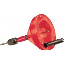 Hand-/Elektrorohrreinigungsgerät ROSPI® H+E Plus Spiral-L.4,5m Spiralen-D.6mm