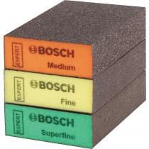 Schleifblock Expert Combi S470 L69xB97mm mittel/fein/superfein Combi Block BOSCH