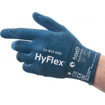 Handschuhe HyFlex 11-819 ESD Gr.7 blau EN 388,EN 16350 PSA II ANSELL