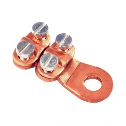 SCL 25-35 mm² 8,5mm.  Bolt cable lugs with 4 screws  25 mm² - 35 mm² - 70 mm² - 95 mm² 