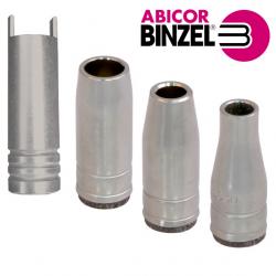 GN MIG25 D=11.5mm.  Nickel-plated, insulated gas nozzle  11.5 mm - 18 mm 