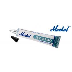 Markal ST.2100 3mm.  金属头软管笔用于不锈钢和其他合金金属，重要的是耐腐蚀性很强 