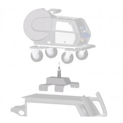 ON PS EXT D.01.  Draaipenverlenging – hiermee kunt u een draadaanvoerapparaat met gemonteerde wielset op de draaiconsole bevestigen voor een draadaanvoerapparaat 