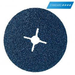 Norzon Ø 115 x 22 mm, P24.  Fibre disc for stainless steel, steel and non-ferrous metals 