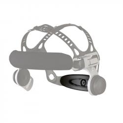 E/RK.  Adjustable band/ratchet system for headband 