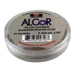 ALCOR-Set (Zn98Al2) 2,0 915 mm.  Soldadura de aluminio para brazing de aluminio y aleaciones de aluminio (con contenido máximo de magnesio 1,5% peso) 