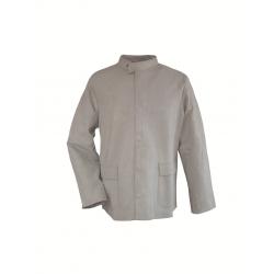 SJ 48.  Waist-length jacket made of supple cow shagreen leather 