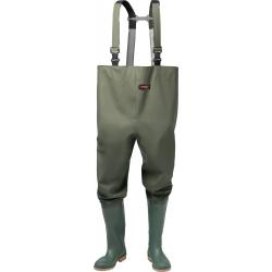 Wading boots and trousers