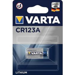 Batterie ULTRA Lithium 3 V CR123A 1430 mAh CR17345 6205 1 St./Bl.VARTA. Batterie ULTRA Lithium 3 V CR123A 1430 mAh CR17345 6205 1 St./Bl.VARTA . 