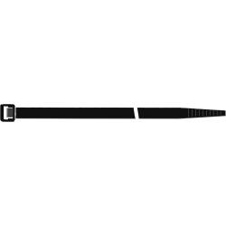Kabelbinder L.750mm B.7,5mm PA schwarz n.UV beständig 100St./Btl.SAPI SELCO.  . 