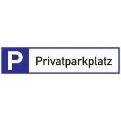 Parkplatzbeschilderung Privatparkplatz L460xB110mm Alu.weiß/blau/schwarz. Parkplatzbeschilderung Privatparkplatz L460xB110mm Alu.weiß/blau/schwarz . 