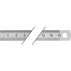 Stahlmaßstab L.150mm STA biegsam Teilung B =mm/1/2mm PROMAT. Stahlmaßstab L.150mm STA biegsam Teilung B =mm/1/2mm PROMAT . 