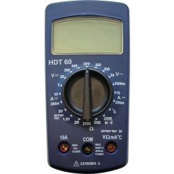 Multimeter HDT 60 2-600 V AC/DC HDT. Multimeter HDT 60 2-600 V AC/DC HDT