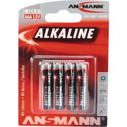 Batterie 1,5 V AAA-AM4-Micro 1250 mAh LR03 4903 4 St./Bl.ANSMANN. Batterie 1,5 V AAA-AM4-Micro 1250 mAh LR03 4903 4 St./Bl.ANSMANN . 