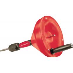 Hand-/Elektrorohrreinigungsgerät ROSPI® H+E Plus Spiral-L.4,5m Spiralen-D.6mm. 
