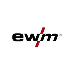 Aufkleber EWM Logo schwarz.  Schriftzug: EWM Logo 