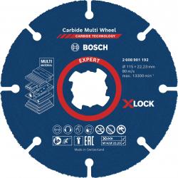 Trennscheibe Expert Carbide Multi Wheel X-LOCK D125xmm X-Lock BOSCH.  . 