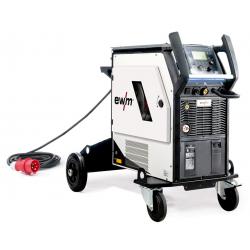 Phoenix XQ 350 puls CG EX Wifi 8 pol.   Equipment as delivered:  Welding machine, including wheel kit with single cylinder bracket, gas cooling, 8-pole interface for scanner + scanner holder, 5 m mains connection lead including mains plug 